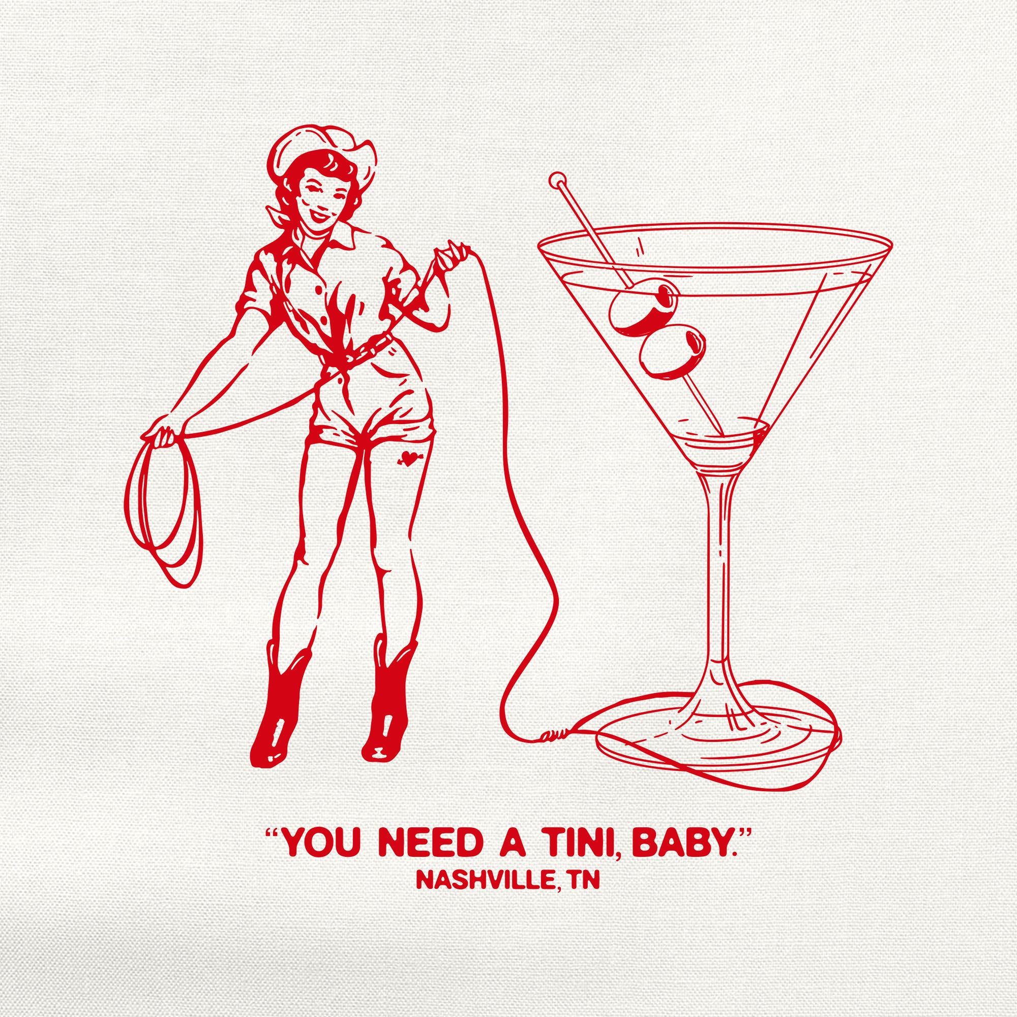 "You Need a Tini" Baby Tee